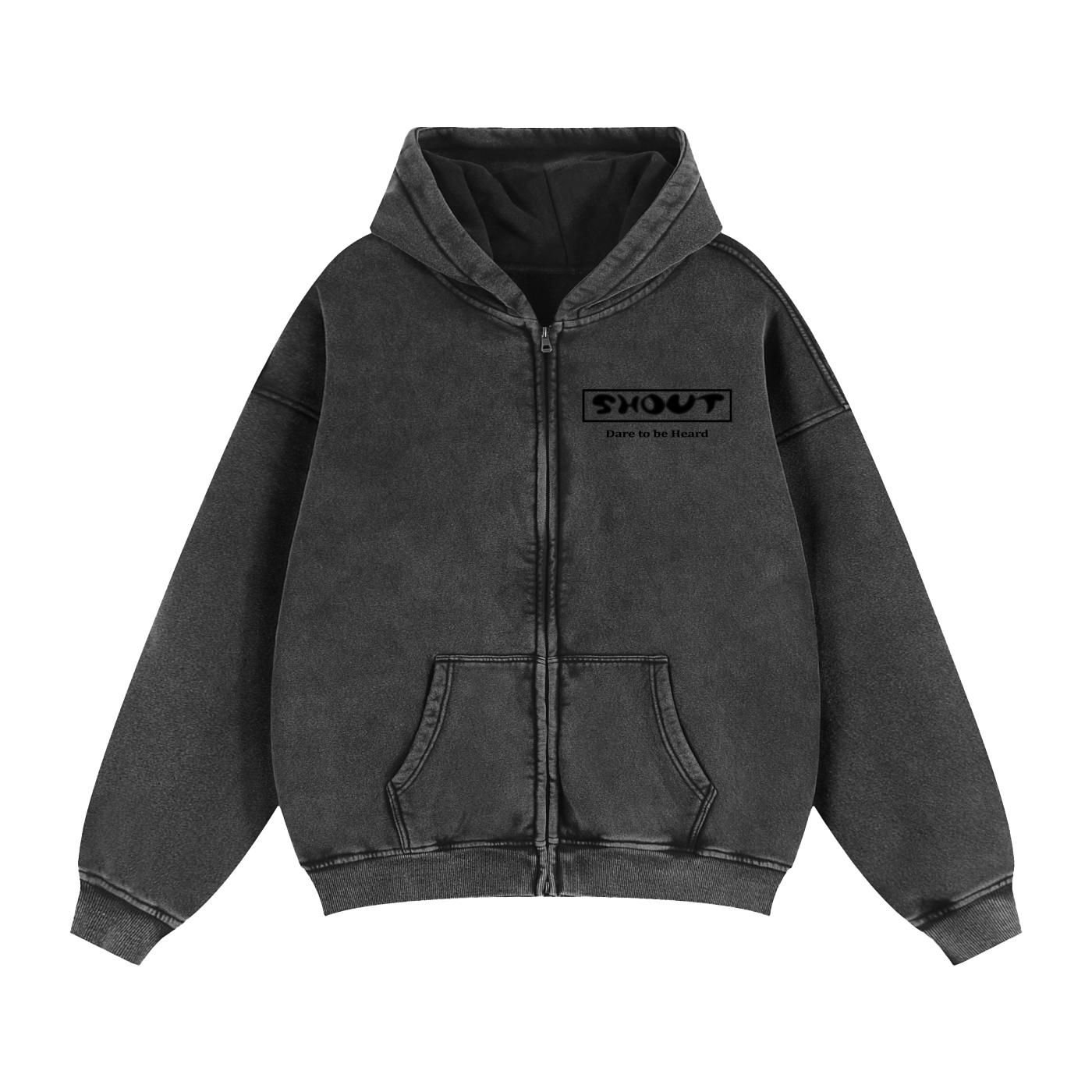 Shout To Be Heard Zip-up "Dare To Loved"